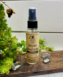 Hand Sanitizing Spray “Rosemary Mint”  2 Oz.