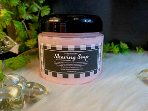 Moisturizing Whipped Ladies Shaving Soap “Pink Peppermint”